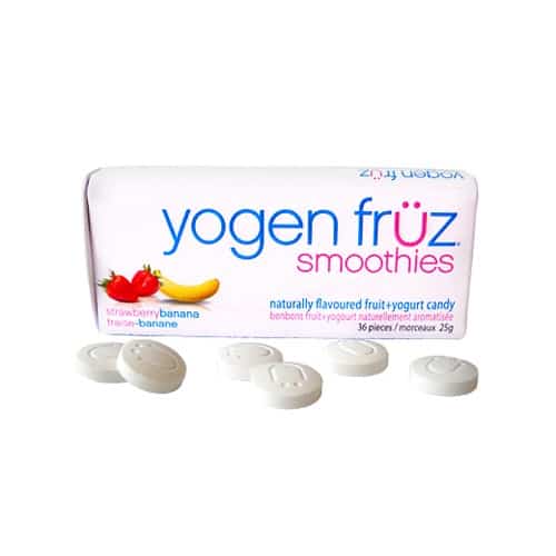 Yogen Fruz Smoothies Strawberry Banana Candy 8 Pacific Candy Wholesale