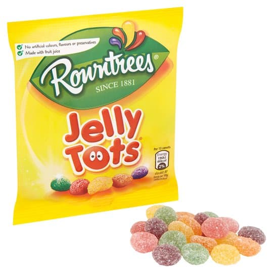 Rowntree's Jelly Tots British 36 Pacific Candy Wholesale