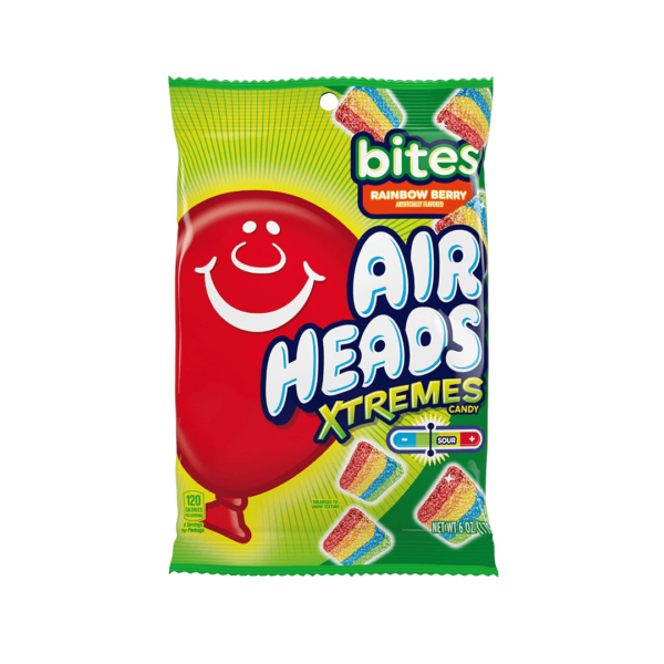 Airheads Xtremes Bites Rainbow Berry-min