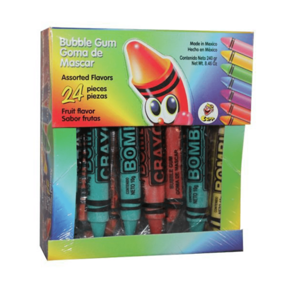 Bombi Crayon Bubble Gum