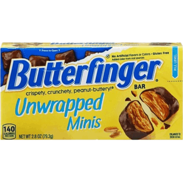 Nestle Butterfinger Unwrapped Minis TB 9