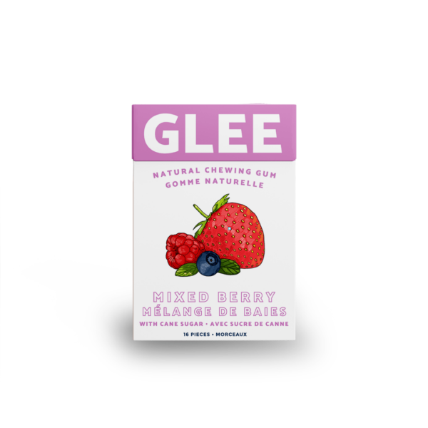 Glee Gum Mixed Berry 12