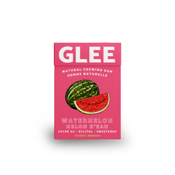 Glee Gum Watermelon Sugar Free 12