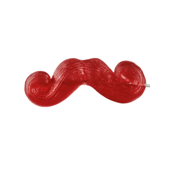 Gummy Mustache Cherry 2x2.4oz-min