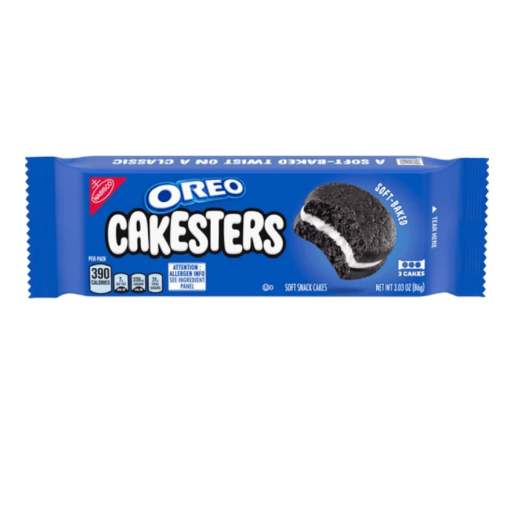 Nabisco Oreo Cakesters 8x3.03oz Pacific Candy Wholesale