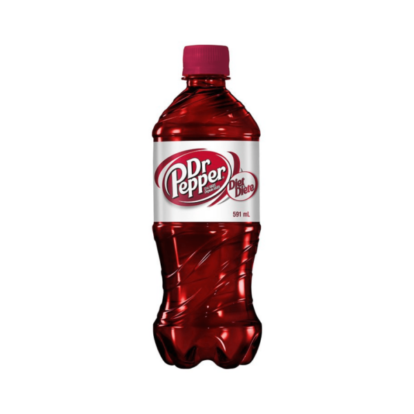 Dr. Pepper Diet Soda USA 24x591ml-min
