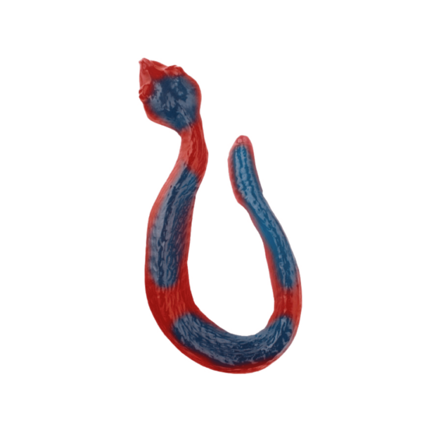 Giant Gummy Snake Cherry & Blue Raspberry-min