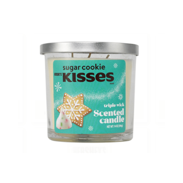 Hershey Kisses Scented Candle Sugar Cookie Large-min