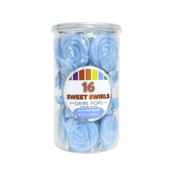 Hilco Swirl Pops Blue Raspberry Tub-min