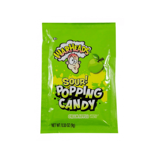 Hilco Warheads Popping Candy Sour Green Apple-min