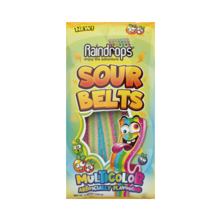 Raindrops Sour Belts Pacific Candy Wholesale Buy Sour Candy Now!