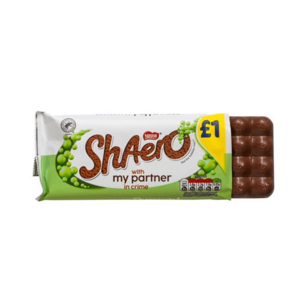 Nestle ShAero Mint Sharing Block Price Marked British-min