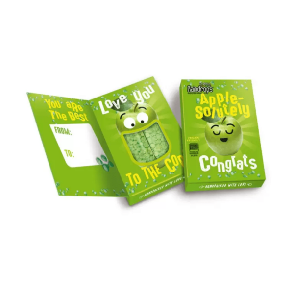 Raindrops Cards Apple-min