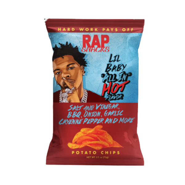 Rap Snacks Lil Baby All in Hot 24x2.5oz-min