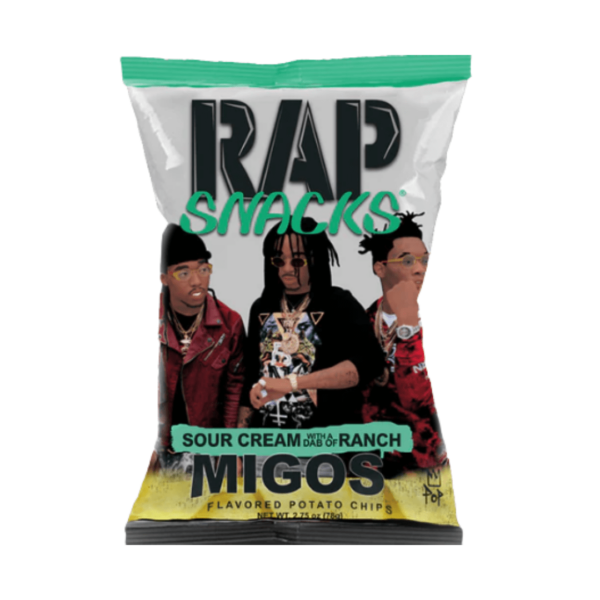 Rap Snacks Migos Sour Cream With A Dab Of Ranch 24x2.75oz-min