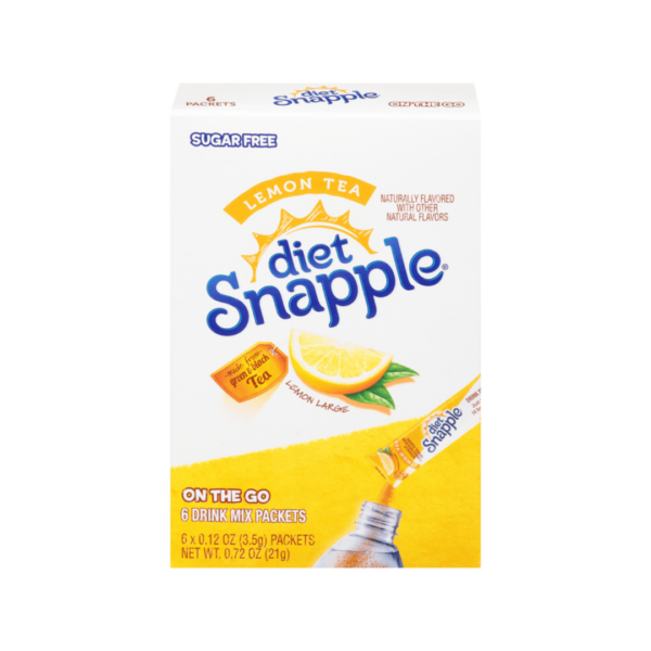 Snapple Diet On The Go Sugar Free Lemon Tea-min