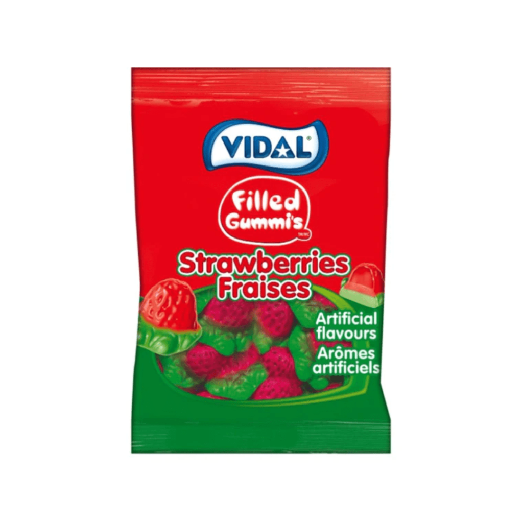 Vidal Filled Strawberries Shop Candy Online! Pacific Candy Wholesale