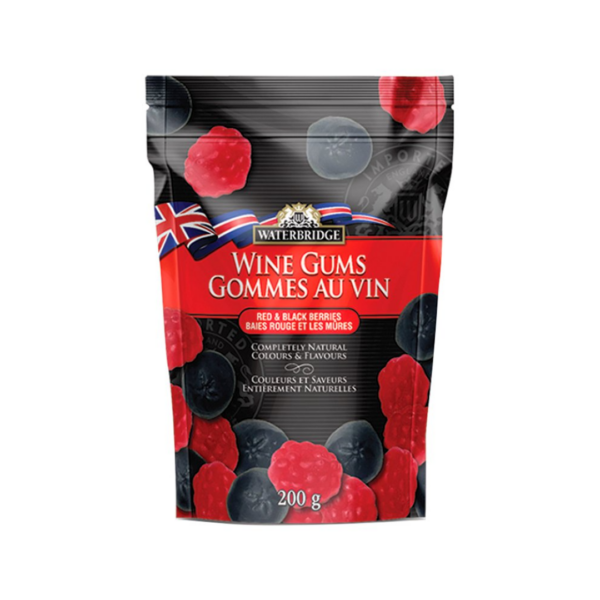 Waterbridge Wine Gums Red & Black Berries