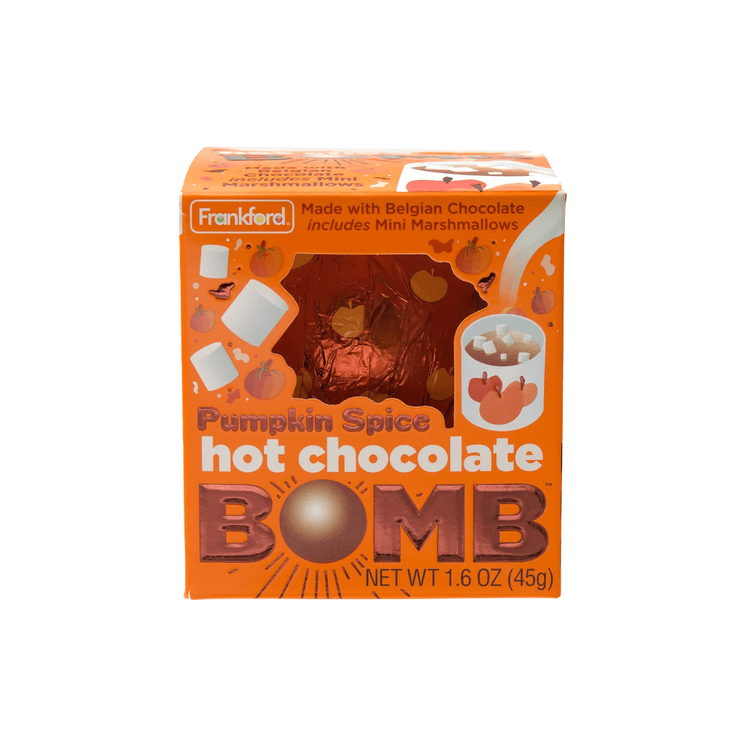Hot Chocolate Bomb Pumpkin Pacific Candy Wholesale Shop Drinks!