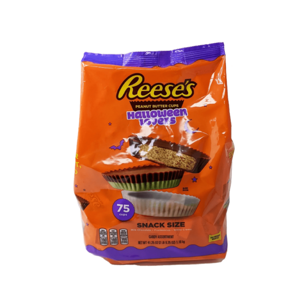 Hershey Reese's Peanut Butter Cups Halloween Lovers Snack Size 41.25oz-min-min