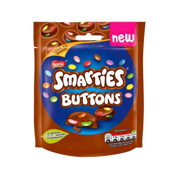 Nestle Smarties Buttons British 12x78g-min