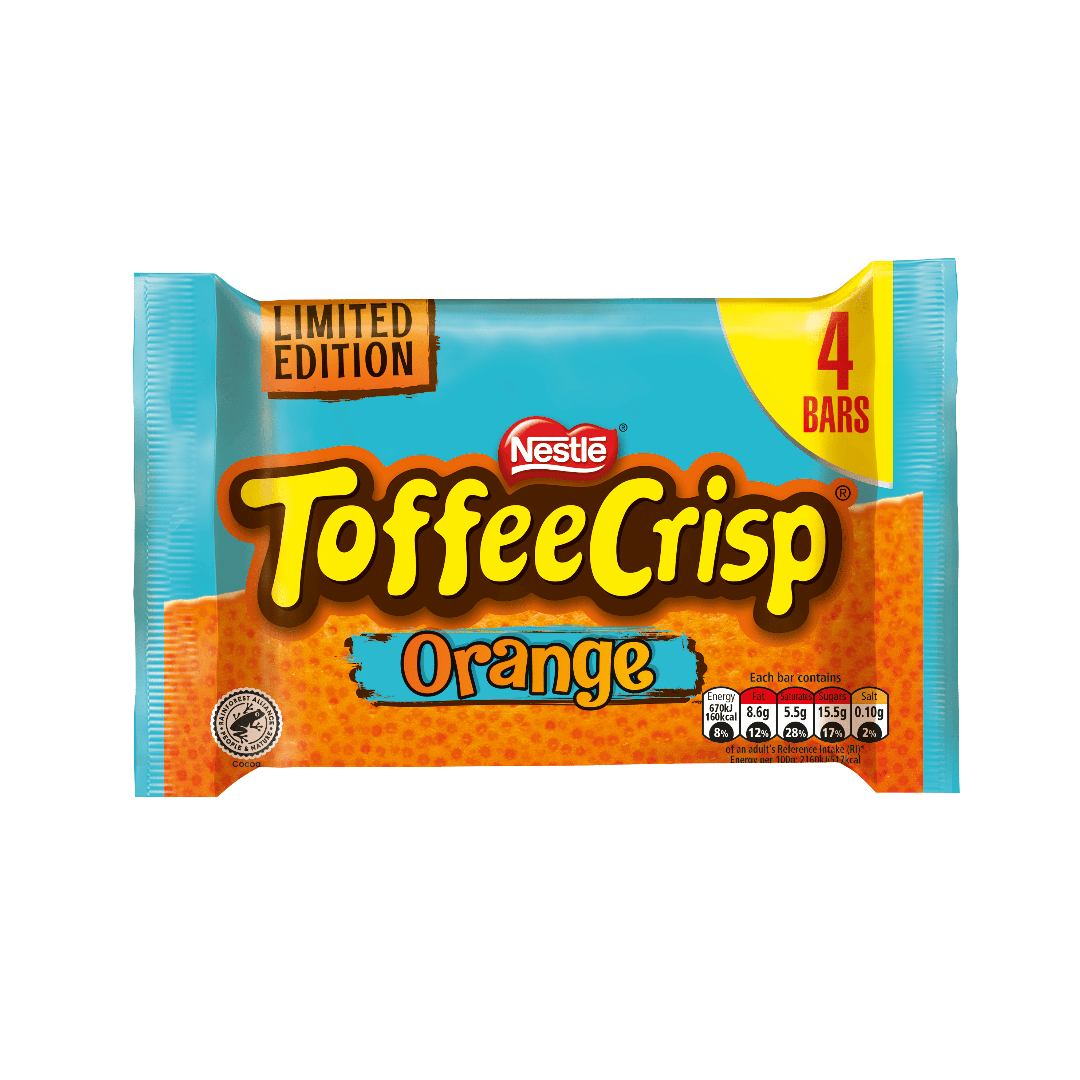 Toffee Crisp Orange Shop Chocolate Online! Pacific Candy Wholesale