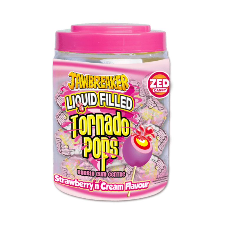 Tornado Pops Strawberry Shop Candy Online! Pacific Candy Wholesale