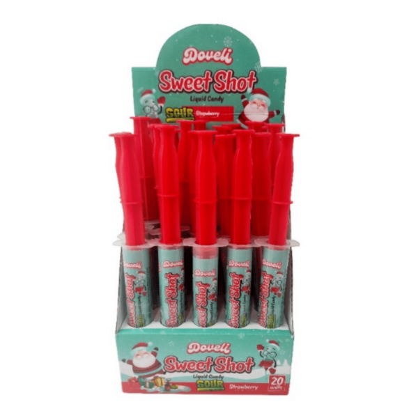 Doveli Sweet Shot Sour Strawberry Christmas 20-min