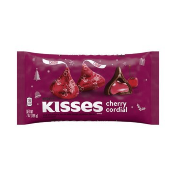 Hershey Kisses Cherry Cordial Christmas 12x7oz-min