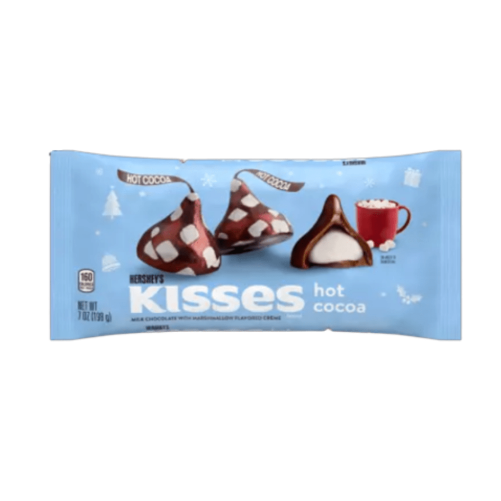 Hershey Kisses Hot Cocoa Milk Chocolate With Marshmallow Center 12x226g