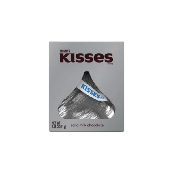 Hershey Kisses Solid Milk Chocolate Christmas 24x1.45oz-min