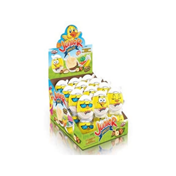 Junior Surprise Egg With Peanut Hazelnut Cream & Toy 24-min