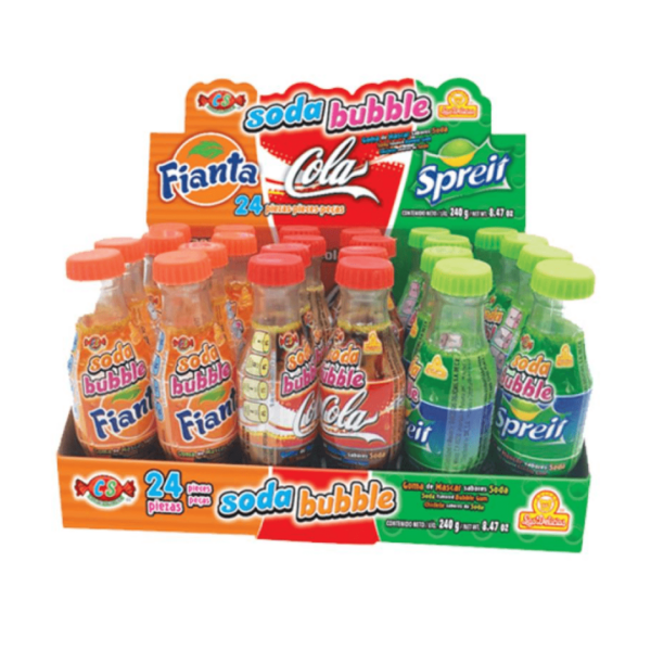 Las Delicias Soda Bubble 24x10g-min