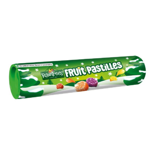 Rowntree's Fruit Pastilles Giant Tube British Christmas 15x115g-min