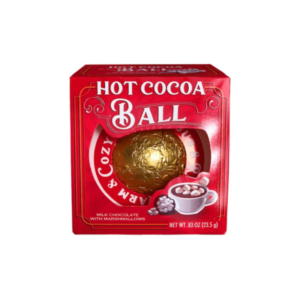 Albert's Hot Cocoa Ball Milk Chocolate Christmas 24x0.83oz-min