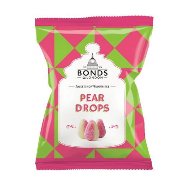 Bonds Pear Drops British 12x130g-min