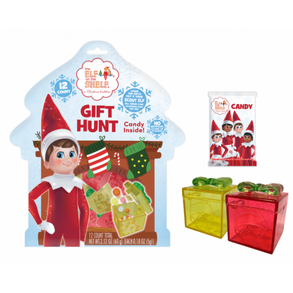 CandyRific Elf on the Shelf Candy Hunt Christmas 12x2.12oz-min