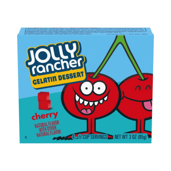 Jolly rancher Gelatin Dessert Cherry 24-min