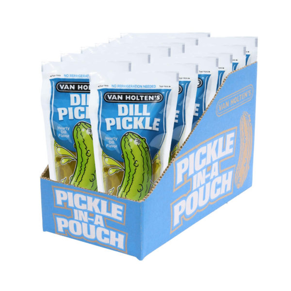 Van Holten's Dill Jumbo Pickle In A Pouch 12-min