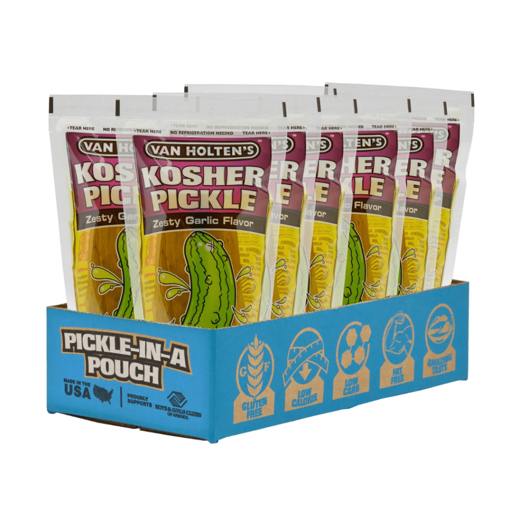 Van Holten's Kosher Jumbo Pickle In A Pouch 12 Pacific Candy Wholesale