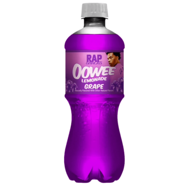 Rap Snacks Oowee Lemonade Grape 24x20oz-min
