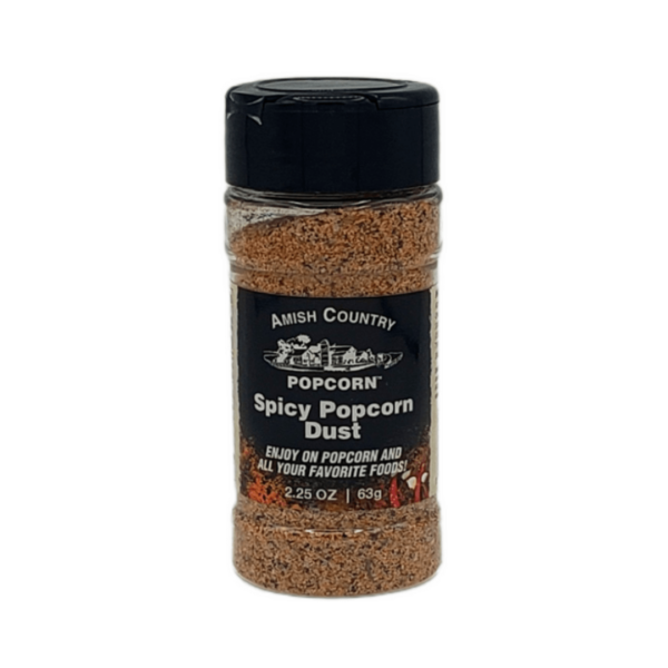 Amish Country Popcorn Spicy Popcorn Dust 12x63g-min