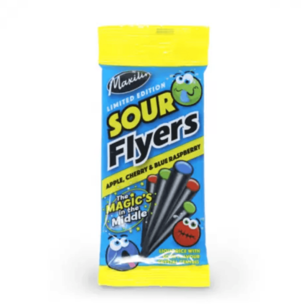 Maxilin Limited Edition Sour Flyers British 12x75g-min