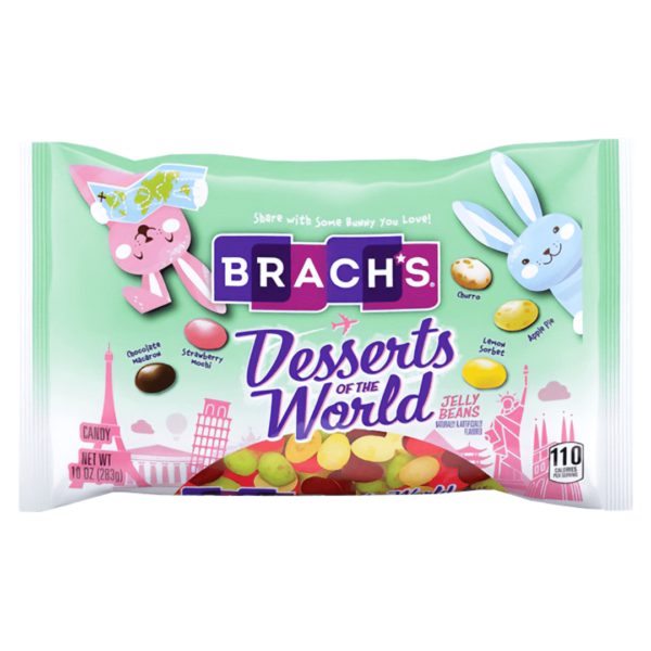 Ferrara Brach's Desserts Of The World Tiny Jelly Beans Easter 12x10oz-min