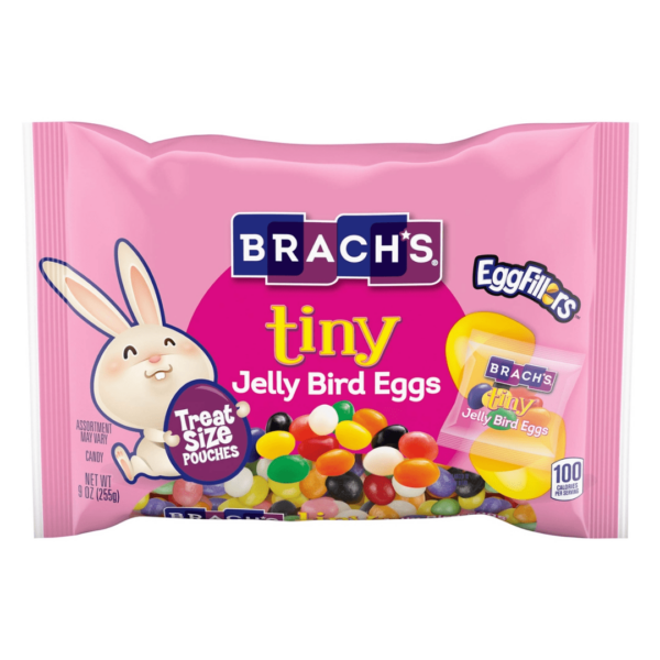 Ferrara Brach's Tiny Jelly Bean Treat Size Egg Fillers Eighteen Pieces