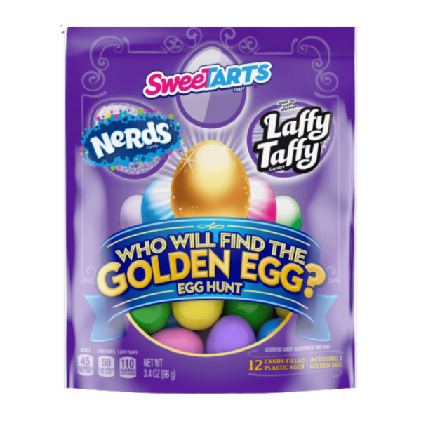 Ferrara Egg Hunt Filled Golden Eggs Easter 12x3.4oz-min