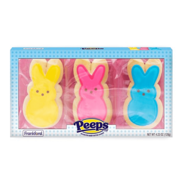 Frankford Peeps Bunny Cookies Three Pack Easter 6x4.23oz-min