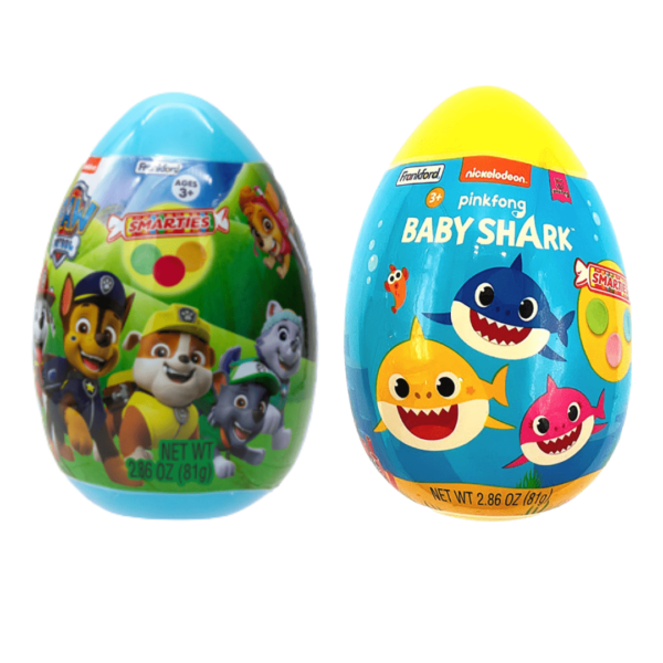 Frankford Plastic Eggs Paw Patrol & Baby Shark Assorted Easter 8x2.86oz-min