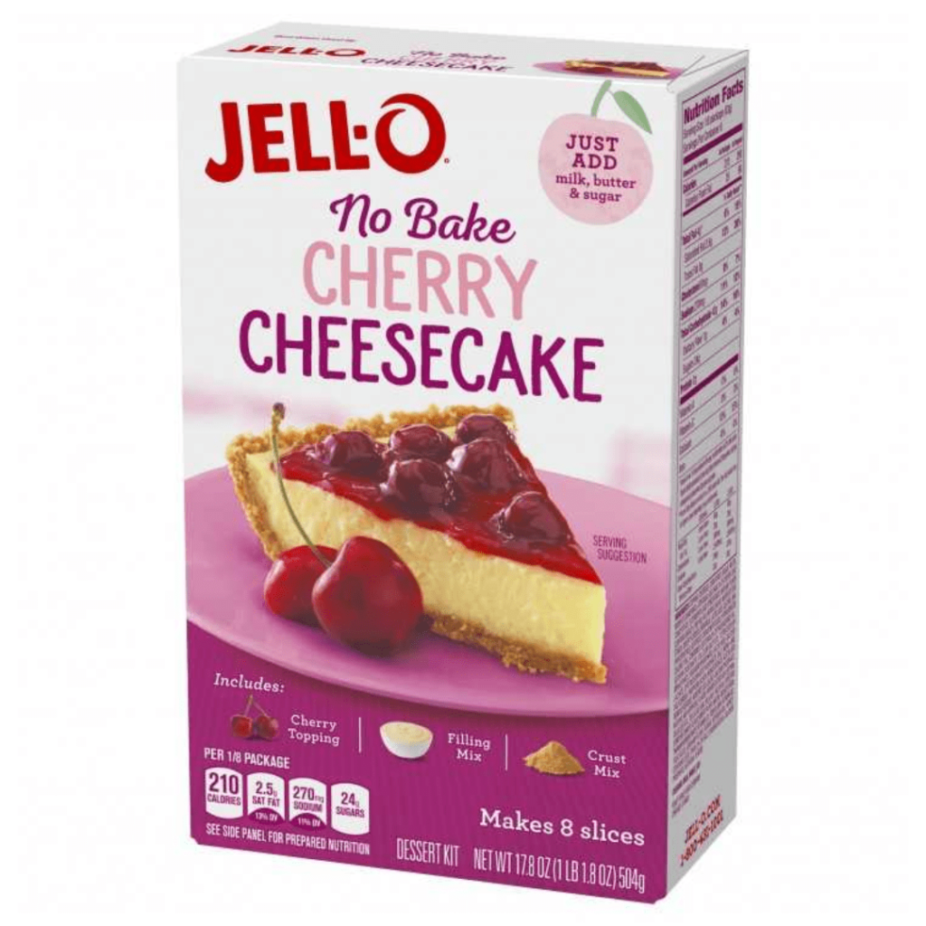 Kraft JellONo Bake Cherry Cheesecake 6x17.8oz Pacific Candy Wholesale