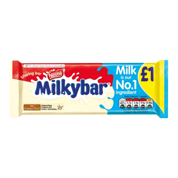 Nestle Milkybar Price Marked British 14x90g-min